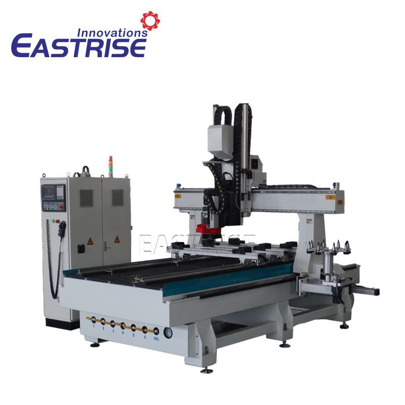 Enrutador CNC ATC de 4 ejes 1325 con cambiador automático de herramientas