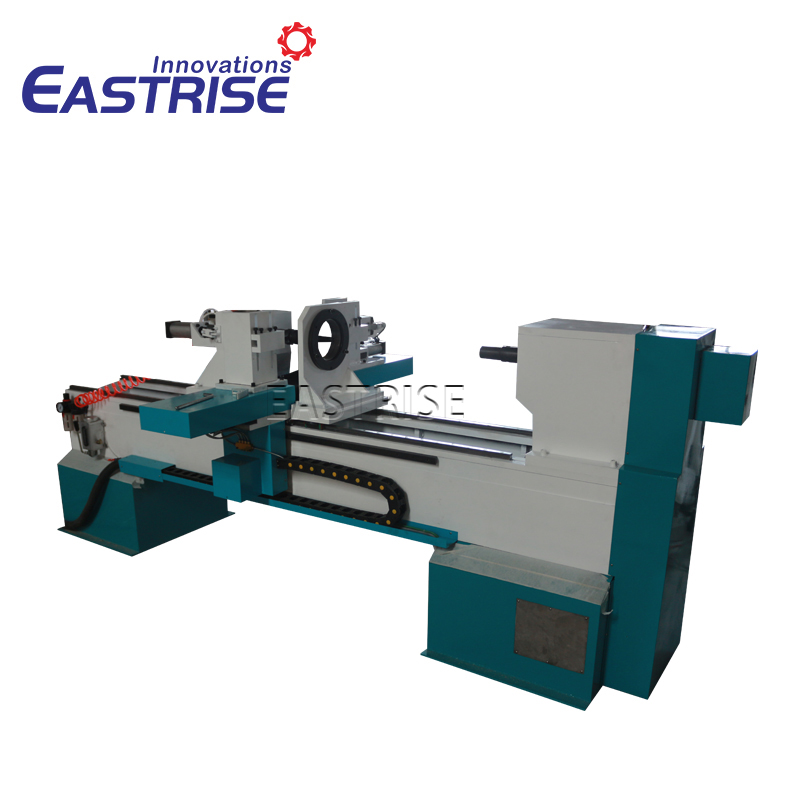 Torno de torneado de madera CNC de husillo de talla de 3 ejes 