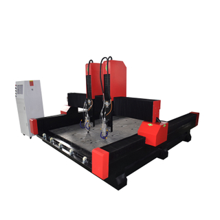 1325 1530 Doble husillo Piedra Mármol Granito Cuarzo Cnc Router en venta